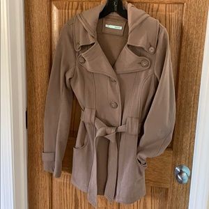 Light Brown Pea Coat